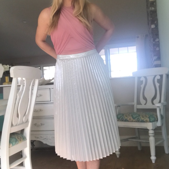 Stunning Blush Mesh Bodysuit🍂 Sale - Picture 3 of 4